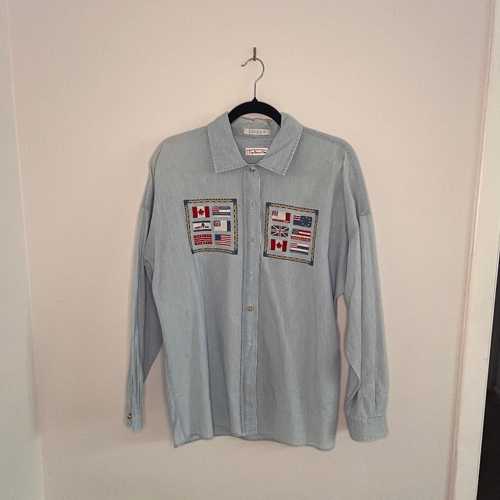 Talbot Jean Button Down